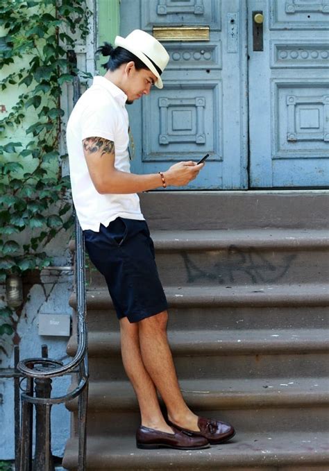 20 Stylish Mens Outfits Combinations With Shorts Summer Style