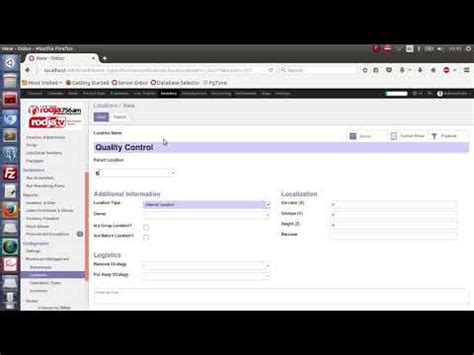Most times people fail to understand how odoo interacts with the email server. Odoo 10 Inventory | Tutorial OpenERP