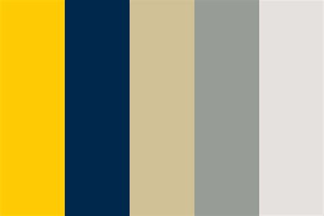 University Of Michigan Color Palette