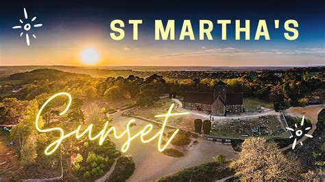 St Martha's church on the North Downs Way near Guildford Surrey - YouTube