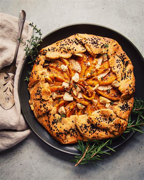 Vegan Butternut Galette With Apples And Black Pepper Crust The First Mess