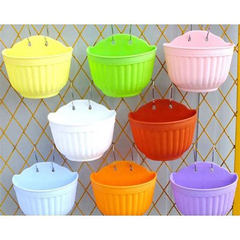Pocket backyards are common in suburban communities and inner city lots, however there are many. COLORFUL HANGING PLASTIC FLOWER WALL POT PASU PLASTIK ...