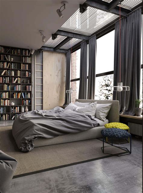 35 Edgy Industrial Style Bedrooms Creating A Statement Industrial