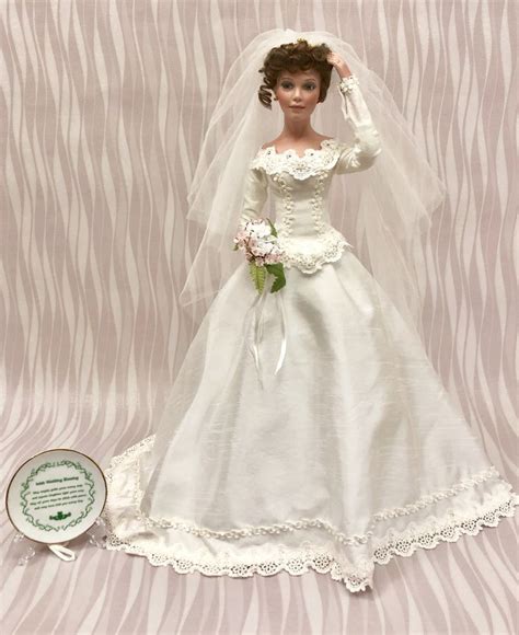Meaghan “the Loving Heart Of The Irish Bride” Porcelain Doll The
