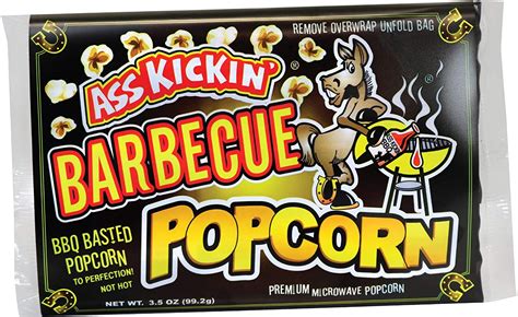 Ass Kickin Barbecue Popcorn Dr Burnöriums Hot Sauce Emporium