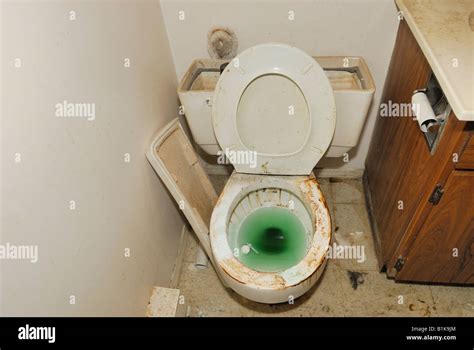 Dirty Filthy Toilet Stock Photo Alamy