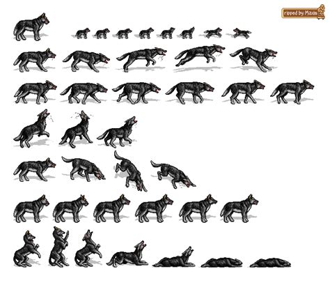 Wolf Character Sprites Wolf Character Sprite Wolf Images