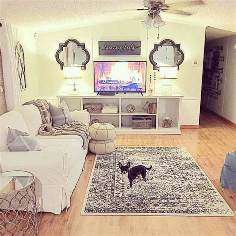 20 Decorating Ideas For Mobile Home Living Rooms To Make The Most Of