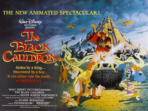A young man named taran and a bunch of misfit friends embark on a quest to find a dark magic item of ultimate power before a diabolical tyrant can. The Black Cauldron (#2 of 2): Extra Large Movie Poster ...