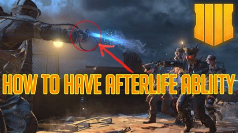 Blood Of The Dead How To Get Afterlife Ability Bo4 Zombies Guide