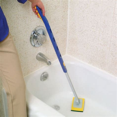 Get a shower scrubber to scrub out all the stains and germs over the shower surfaces and bath accessories. The Games Factory 2 | Clean bathtub, Tub cleaner, Plastic ...