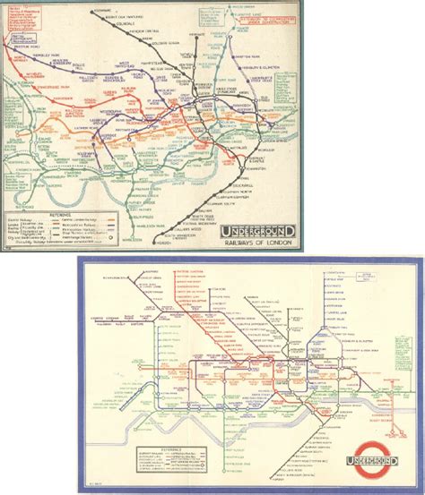 London Underground Tube Map Diagram Of Lines Middle Circle Harry Beck Sexiz Pix