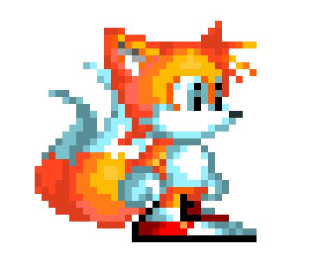 Sonic Mania Sprites Tails Hopdeduck