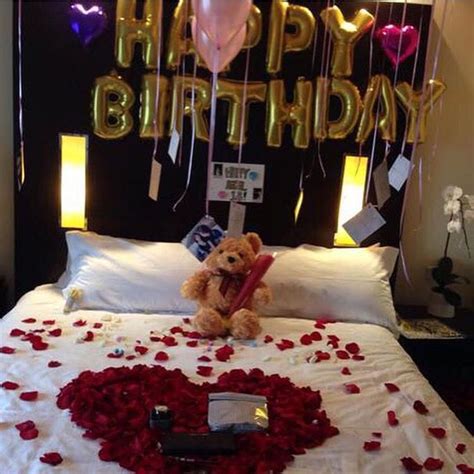 Pin By Joanné On Romance Is In The Air ️ Birthday Surprises For Her Romantic Birthday