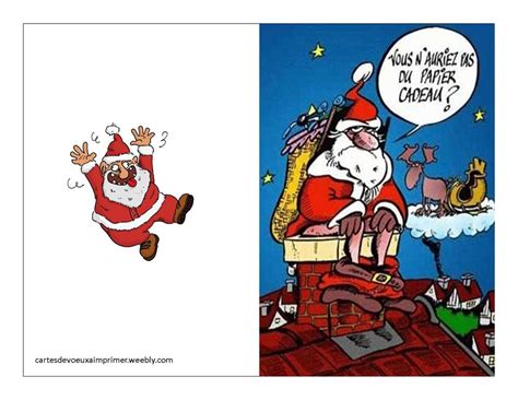 Carte De Noël Humour A Imprimer Gratuite Cartes De Voeux A Imprimer