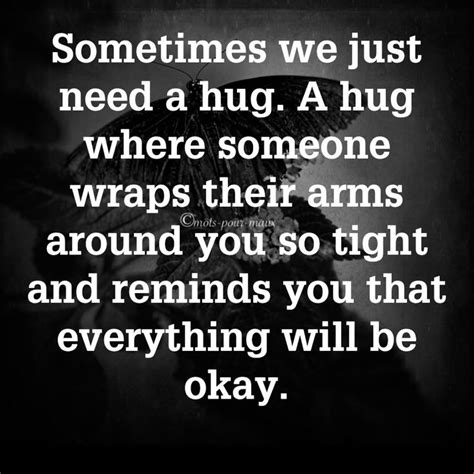 Sometimes We Just Need A Hug