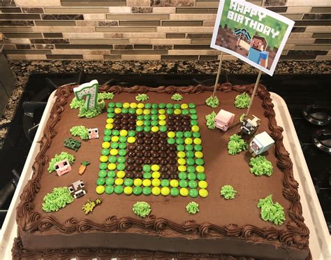 minecraft birthday cake artofit