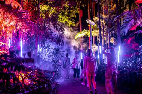 The Enchanted Garden Brisbanes Largest Lighting Display Secret Brisbane