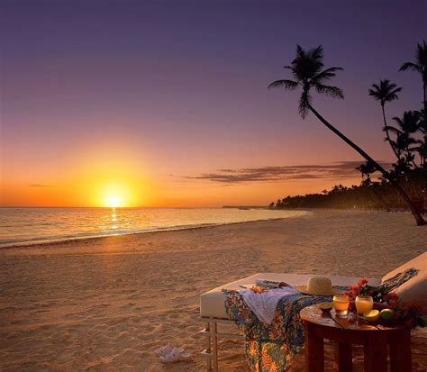Punta Cana Beach Beach Sunset Wallpaper Beach Wallpaper Sunset
