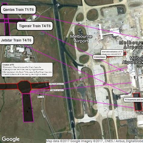 Melbourne Airport Master Plan Scribble Maps