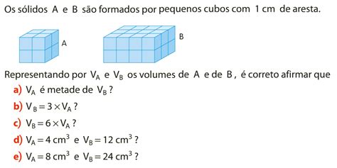 Aulas Do 6º Ano Sobre Sólidos Equivalentes Unidades De Medida De Volumes