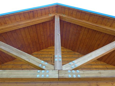Wooden Roof Support Beams Picture Free Photograph Photos Public Domain