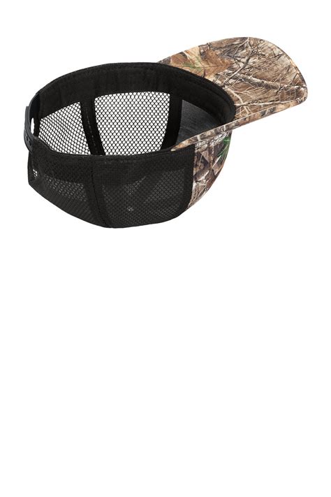 Port Authority ® Performance Camouflage Mesh Back Snapback Cap Heat