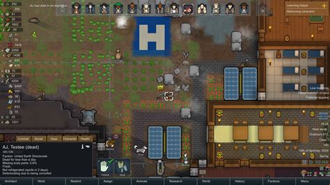 OK, I know I did mark it as a landing zone, but... : RimWorld
