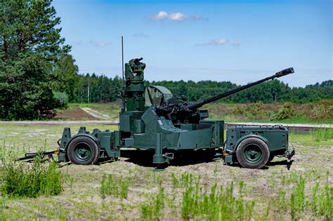 The 35 Mm Automatic Anti Aircraft Gun System Ag 35 A 35 Pit Radwar