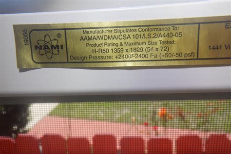 Wind Mitigation Question Please Help Me Understand How This Label Says