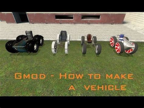 You can make around 50m an day but i am unsure if i should tear down my farms. Gmod - How to make a vehicle | Outdoor power equipment ...
