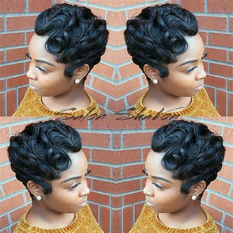 Short waves for black haired women. See this Instagram photo by @head2toemag • 15 likes (With ...