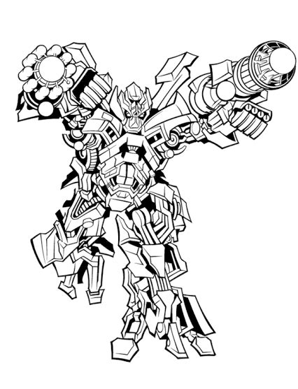Here you will find transformers coloring pictures. Transformers Ironhide Coloring Pages | Transformers ...