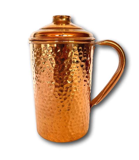 15l Ayurvedic Pure Copper Water Jug Set Traditionally Handmade In India 🇮🇳 In 2022 Water