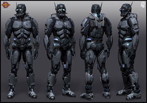 Future Armor Concept Game Concept Art Robot Concept Art Armor Concept Sci Fi Armor Power