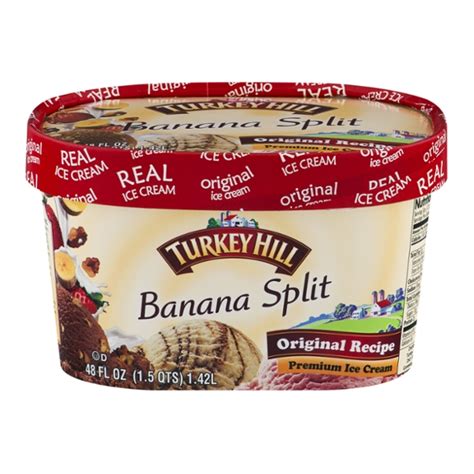 Save On Turkey Hill Original Recipe Premium Ice Cream Banana Split