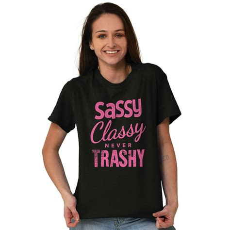 Brisco Brands Inspirational Ladies Tshirts Tees T For Women Sassy