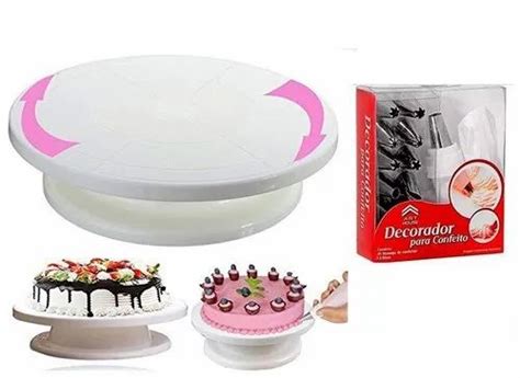 Cake Turntable Revolving Cake Decorating Stand Cake Stand Turntable