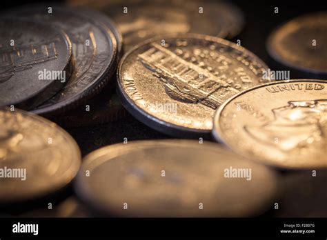 Small Change Us Coins Hi Res Stock Photography And Images Alamy