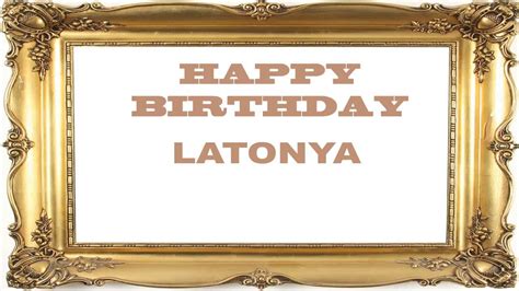 Latonya Birthday Postcards And Postales Happy Birthday Youtube