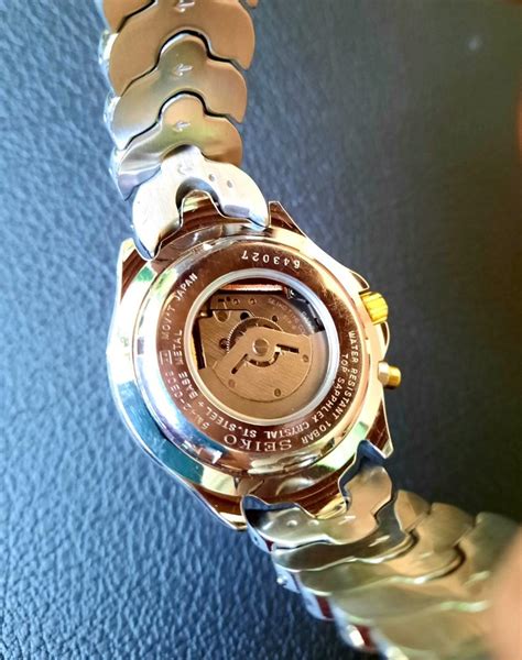 Seiko Kinetic 5m42 0b09 Sports 100m Luxury Watches On Carousell