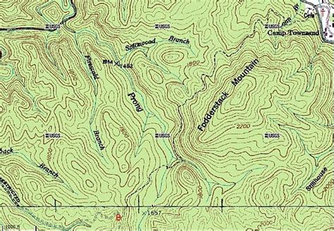 Topographic Map Of The Smoky Mountains United States Map