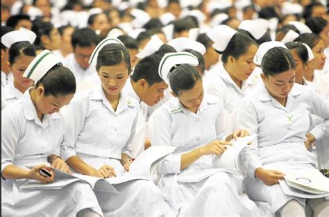 marcos to raise deployment cap on filipino nurses working overseas the star