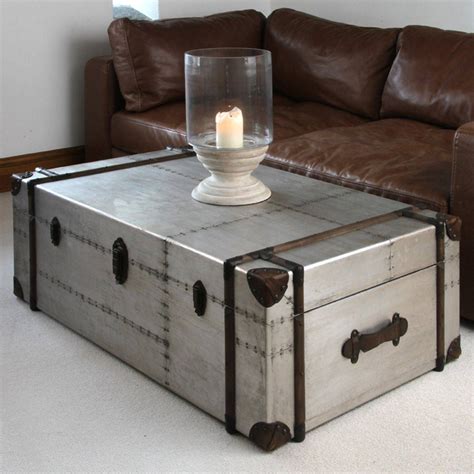 Double Trunk Coffee Table