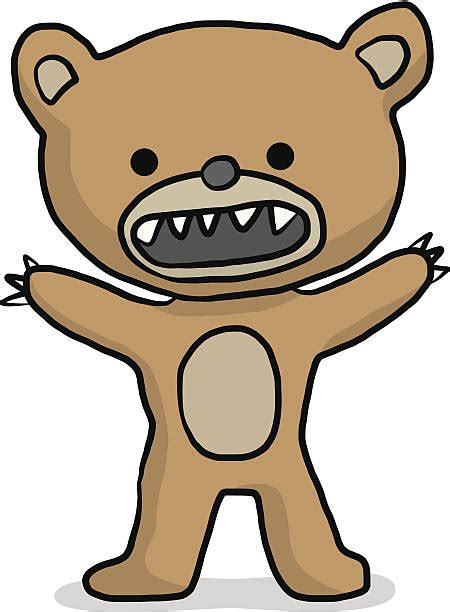Royalty Free Angry Teddy Bear Silhouette Clip Art Vector Images