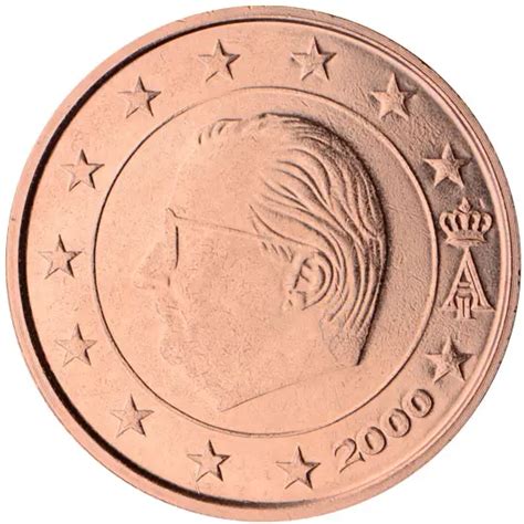 Belgium 2 Cent Coin 2000 Euro Coinstv The Online Eurocoins Catalogue