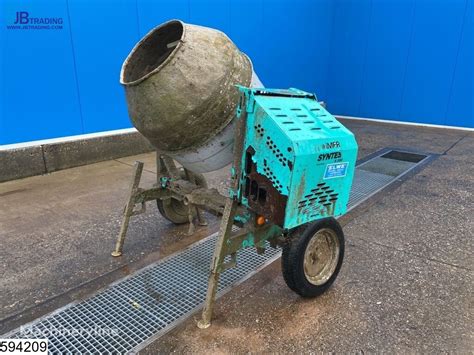 Imer S350R Concrete Mixer 350 Liters Engine Incomplete For Sale