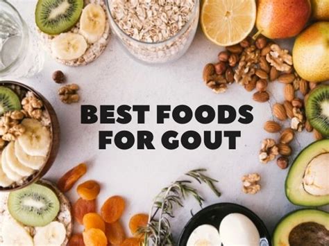 Gout Diet Food List