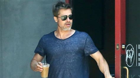 Brad Pitt Has Never Looked Hotter While Grabbing Iced Coffee In La