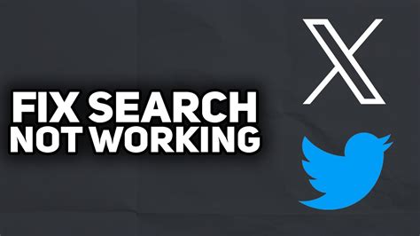 how to fix twitter x search not working 2023 easy youtube